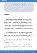 Đề số 9 - Đề thi thử THPT Quốc gia môn Ngữ văn